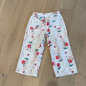 Strawberry twill pant